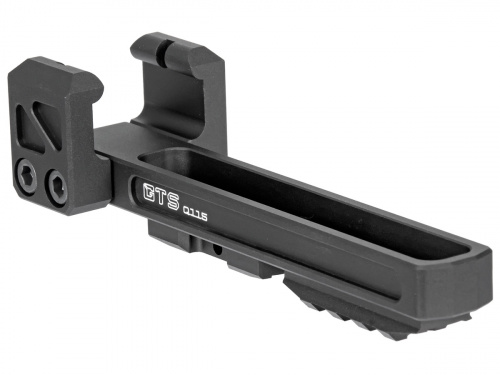 Кронштейн GTS Q.115 для установки сошек на СВД-Тигр, 3слота M-Lok, база Harris +