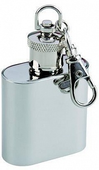 Фляжка-брелок сталь нерж 30мл 1510