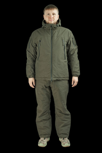 КОСТЮМ ЗИМНИЙ АЛЬФА  ЦВЕТ KHAKI