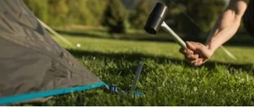 Колышки усиленные для палатки "СЛЕДОПЫТ", L-29 см, на блистере (4 шт.)