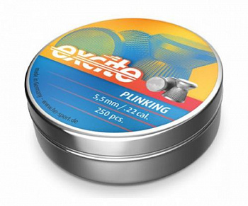 Пуля пневм. "H&N Plinking"  кал. 5,5мм, 0,84г (250 в банке)