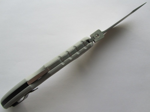 Нож CS_21TLVSLV Talwar 4'' -  складной, серая G-10, CTS-XHP