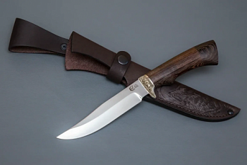 Нож Мангуст , кован,ст 95х18,венге,литье