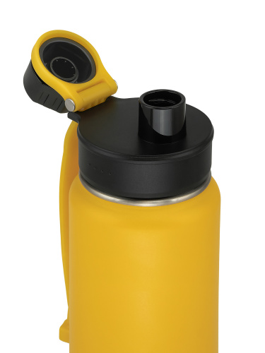 Термос "Арктика" 708-700S желтый ( с доп пробкой  с питьевой системой)