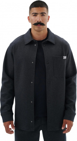 РУБАШКА RANK MAN, INTERLOCK CLASSIC SWEETSHIRT DARK GRAPHITE 1003009-096