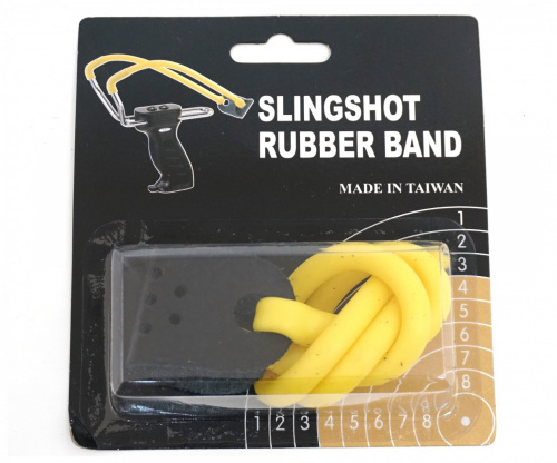 Резинка для рогатки (латекс) желтая