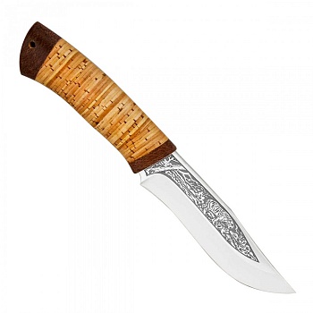 Нож разделочный "Клычок-3" береста, 95х18