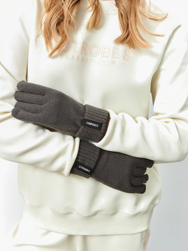 Перчатки Строббс V001-1 серые