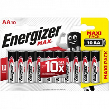 Батарейка LR 6 Energizer Max 10шт/блистер