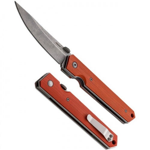 Нож BK01BO292 Kwaiken Folder Orange - склад. , оранж. рук-ть, сталь AUS-8