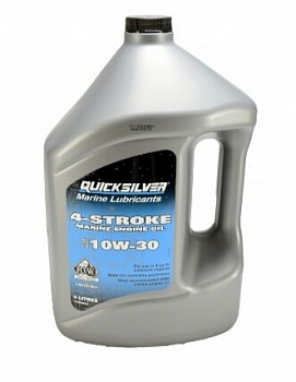 Масло Quicksilver 4-stroke  10W-30 4л