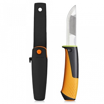 Нож для тяжелых работ с точилкой