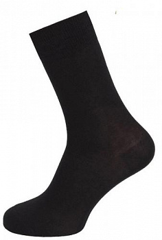 НОСКИ МУЖСКИЕ 95% ХЛОПОК 5% ЭЛАСТАН G-14/01 ЧЕРНЫЙ