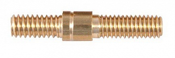 Переходник - папа/папа, резьба 8/32 на 8/36, латунь