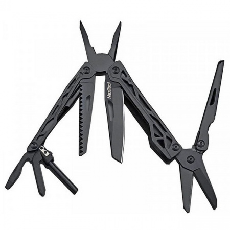 Мультитул Nextool (Xiaomi) Multifunctional Knife, 10 функций, черный (NE0123)