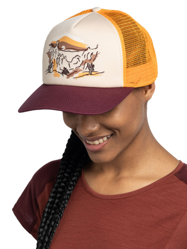 КЕПКА BUFF TRUCKER CAP SYLVA APRICOT