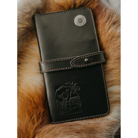 Портмоне (Черный, Лось)