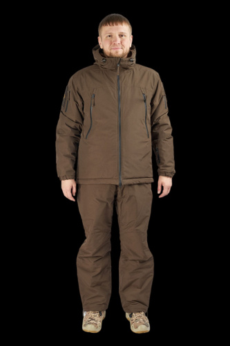 КОСТЮМ ЗИМНИЙ АЛЬФА TW-1-02 ЦВЕТ BROWN