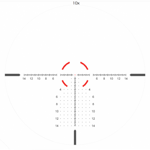Прицел ARTELV CRS 1-10x28 FFP, 34 mm