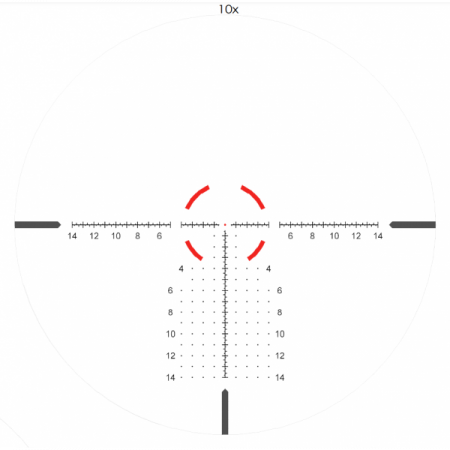 Прицел ARTELV CRS 1-10x28 FFP, 34 mm