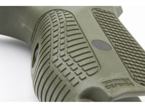 Рукоятка для пистолета Макарова (зеленая) для правши  fx-pmgg