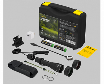 Фонарь Armytek Predator Pro Magnet USB Extended Set Теплый