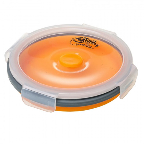Контейнер Tramp  складной с крышкой-защелкой  800 мл (оранжевый , 800мл)