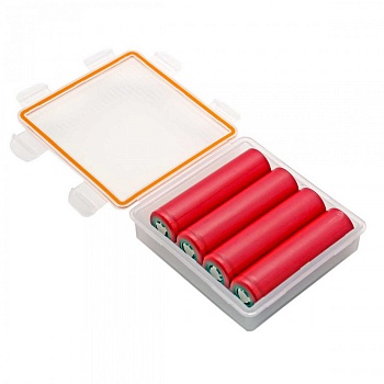 БОКС BOX для 18650*4штВодонепроницаемый