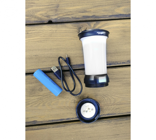 Фонарь ЯРКИЙ ЛУЧ CL-300A "Voyager" кемпинг 180+300лм +2 red LED, 7реж, IPX4, Li-