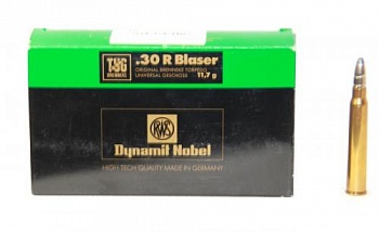 Патрон к.30R 11,7гр Blaser Brenneke Torpedo Original RWS 1шт