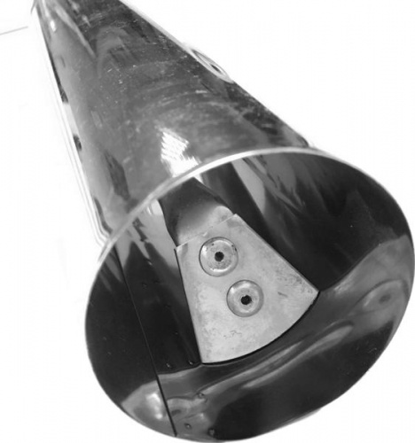 Скребок 2 в 1 СП+БП (скребок для чистки труб+кочерга)