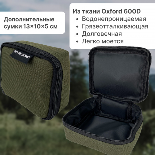 Набор сумок Riverzone для аксессуаров Tackle bag small 4 Набор сумок Riverzone для аксессуаров Tackle bag small 4