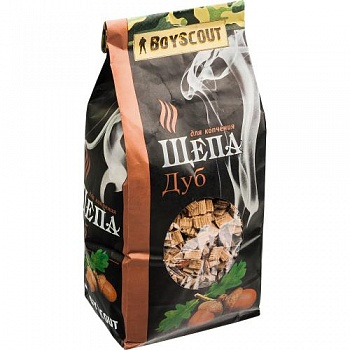 Щепа для копчения "Дуб" Boyscout 1л