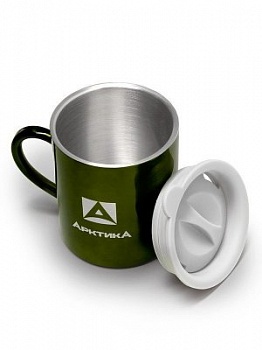 Термокружка невакуумная «Арктика» 802-400 болотная