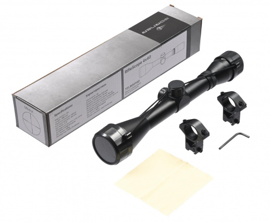 Прицел оптический BORNER 4x40 Mildot (кольца)