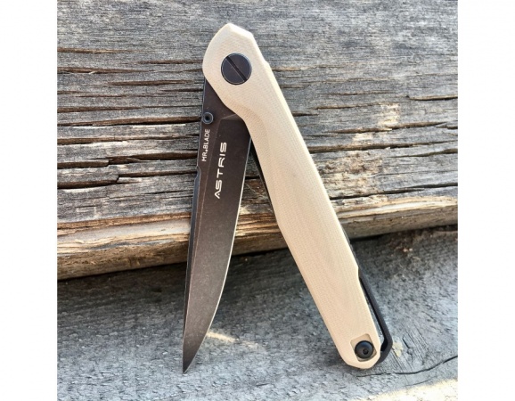 Нож складной "ASTRIS" tan handle