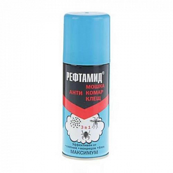 Репеллент "Рефтамид Максимум" 100 мл, 3 в 1