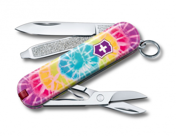 Нож-брелок 0.6223.L2103 "Tie Dye"
