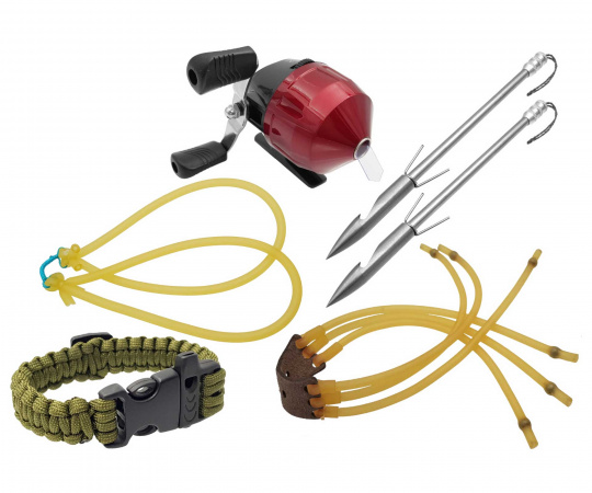 Рогатка Centershot Warwolf с комплектом для боуфишинга