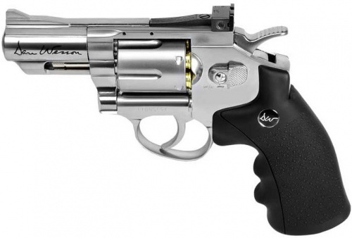 Револьвер пневм. Dan Wesson 2,5' хром