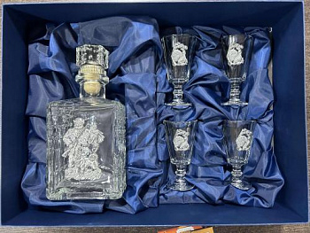 Нобор с лафитником  114 "За глухарём" (1+4) Ншт114Гл-44