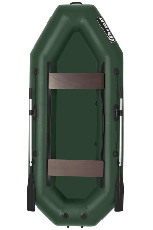 Лодка ПВХ Фрегат М-3 Оптима (280 см), зеленая