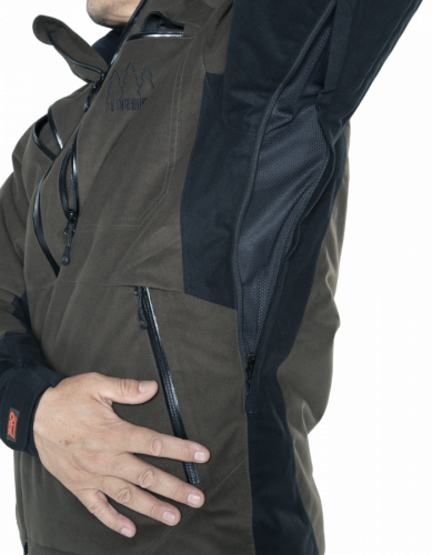 КОСТЮМ FINNHUNT RELIABLE PADDED OLIVE BLACK