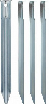 Колышки усиленные для палатки "СЛЕДОПЫТ", L-29 см, на блистере (4 шт.)