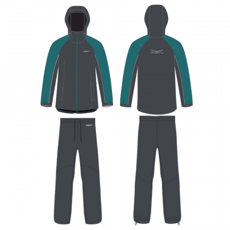 КОСТЮМ МЕМБРАННЫЙ ACTIVE 2.0 MAN GRAPHITE - SEA WAVE 2024