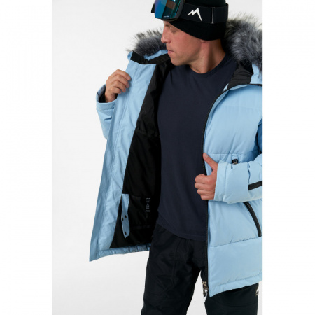 КУРТКА ПУХОВАЯ ADVANCE ГОЛУБОЙ