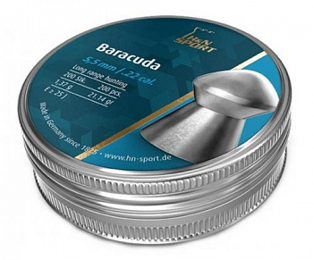 Пуля пневм. "H&N Baracuda",  5,5 мм. 1,37г (200 шт.)
