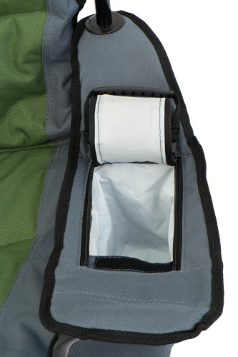 Кресло складное "CONDOR" с изотермическим карманом р.60*60*53 см, цвет синий