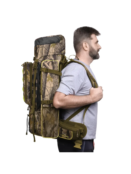 Рюкзак для рыбалки и охоты Aquatic РО-82 (цвет: камуфляж; 82 л)
