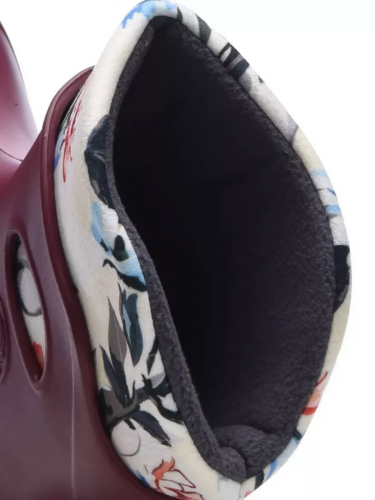 ПОЛУСАПОЖКИ ЖЕНСКИЕ "РЫСЬ" ИЗ ЭВА 870 У БОРДО-ЦВЕТЫ